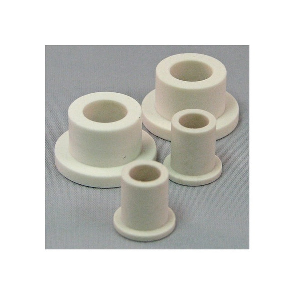 Bunting Bearings Flanged Sleeve Bearing,1/2 in Bore,PTFE BJ7F081208