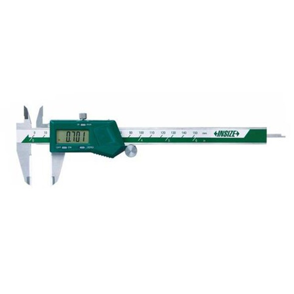 Insize Digital Caliper,SS,0-8"/0-200mm Range 1193-200