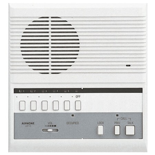 Aiphone Audio Intercom Station,12V DC LEF-5 Aiphone Audio Intercom Station,12V DC LEF-5