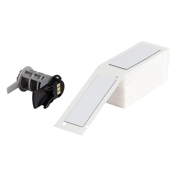 Brady Pre-Cut Label Stock Roll, White, Gloss M6-176-593