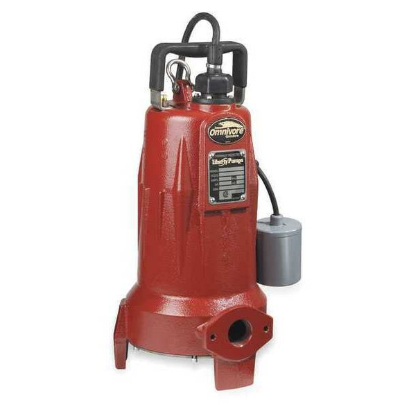 Liberty Pumps Grinder Pump, 208-230V, 15 Amps Ph 1 LSGX202A