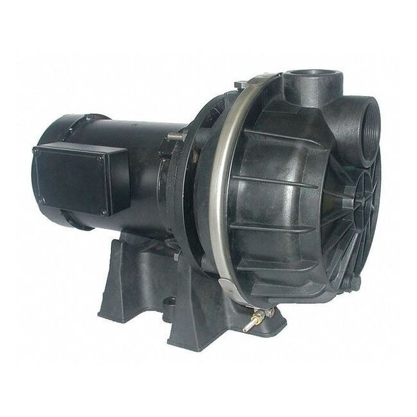 Dayton Sprinkler Pump, 3/4 hp, 208 to 240/480V AC, 3 Phase 5UPW5