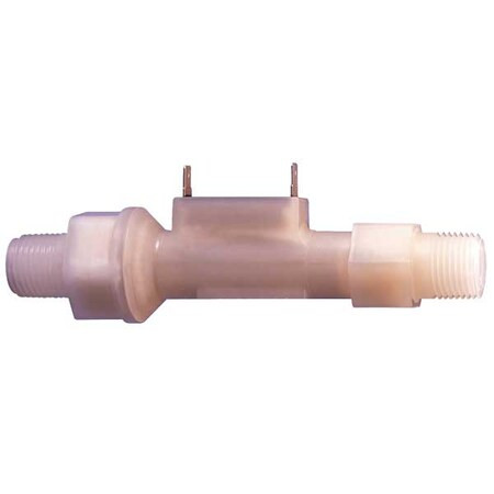 1/2" MNPT SPST NC Liquid Flow Switch AC or DC 1 gpm