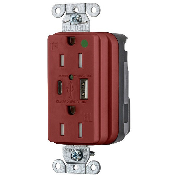 Hubbell Snapconnect receptacle SNAP8200UACR Hubbell Snapconnect receptacle SNAP8200UACR