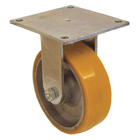 Manufacturer Varies Plate Caster,1250 lb. Ld Rating,Roller P21R-UA060R-15