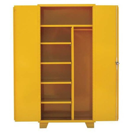 Jamco Storage Cabinet, 35 9/10 gal Capacity, Floor Cabinet, Yellow ML248YP