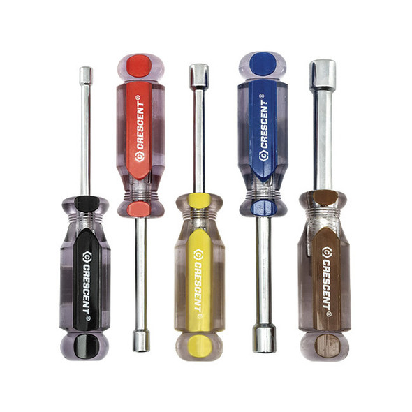 Crescent® 5-Piece Tri-Lobe Acetate Nutdriver Set