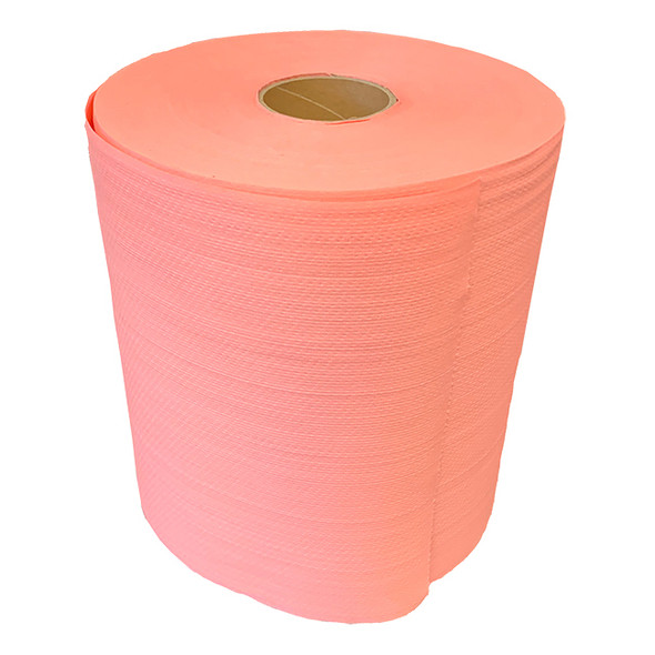 FyterTech Spilfyter™ Extra Heavy Duty Wipers, 12" x 13", Red, 475/Roll