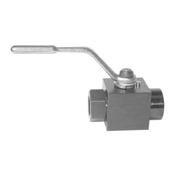 Parker Hydraulic Valve,Ball,SAE No 8 BVHP08SSS1N