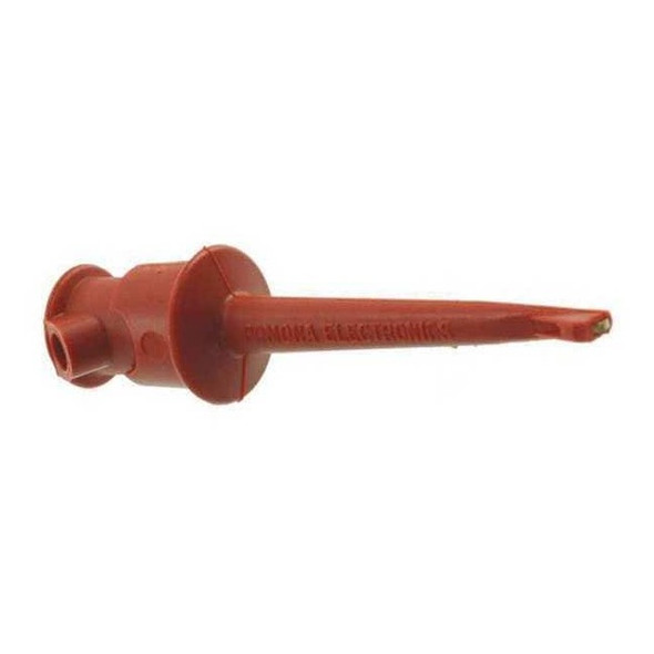 Pomona Electronics Test Clip Lead, Minigrabbers, 2.35", Red 4555-2