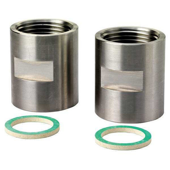 Ifm Adapter,1 In,for Flow Meter SM8,PK2 US0041