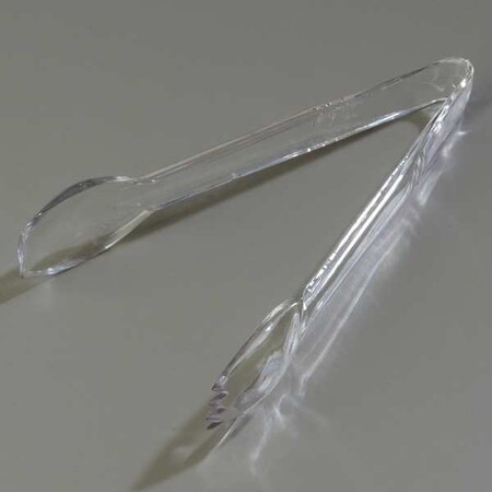 Carlisle Foodservice Salad Tong,Clear,9.03 In,PK12 400907