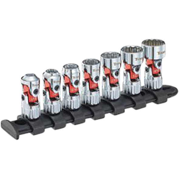 8 pc. 1/4 in. Drive SAE Auto-Flex™ Universal Socket Set 66860 8 pc. 1/4 in. Drive SAE Auto-Flex™ Universal Socket Set 66860
