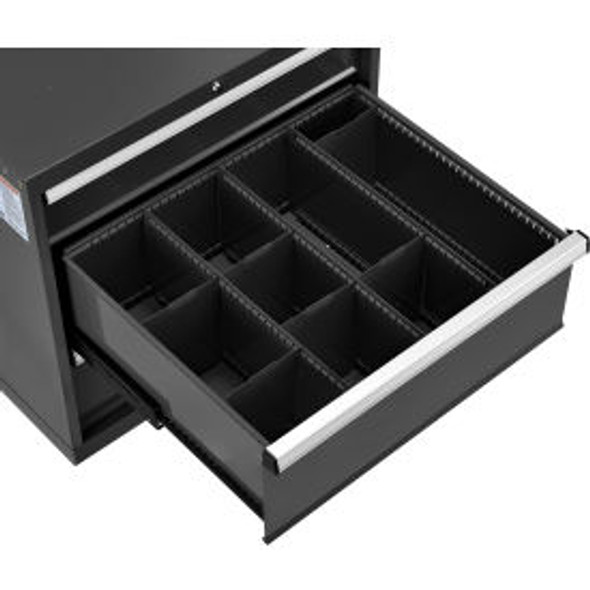 Divider Kit for 10""H Drawer of Global Industrial Modular Drawer Cabinet 30""W x