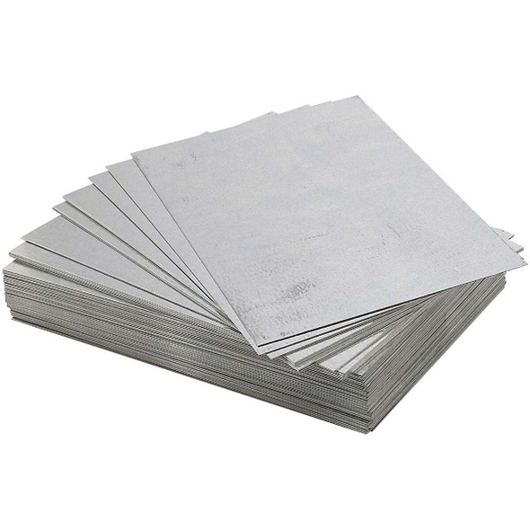 NorWesco 8 In. x 12 In. Mill Galvanized Step Flashing Shingle 511011 Pack of 50