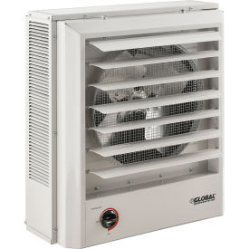 Global Industrial Unit Heater Horizontal or Vertical Downflow 10KW 480V 3 Phase