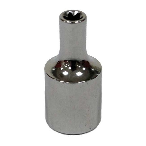 Westward 1/4 in Drive, E6 Female Star SAE Socket 20HX22