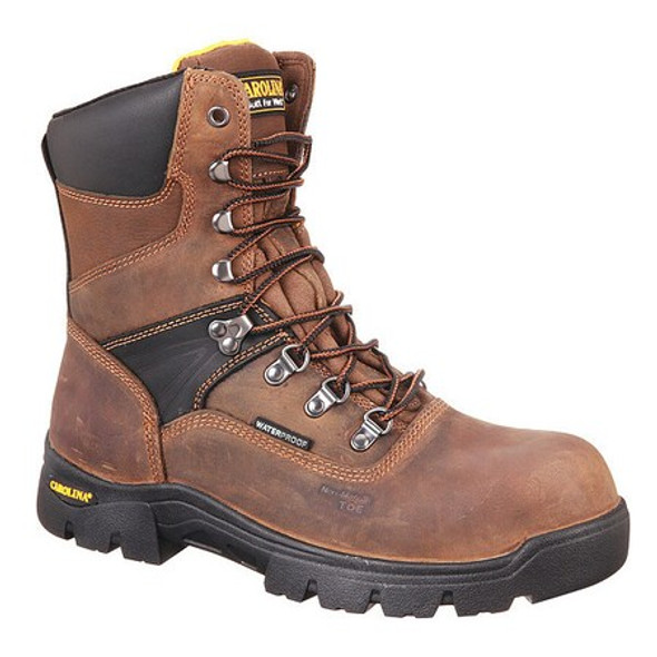 Carolina Shoe 8-Inch Work Boot,D,8 1/2,Brown,PR CA5589 Carolina Shoe 8-Inch Work Boot,D,8 1/2,Brown,PR CA5589