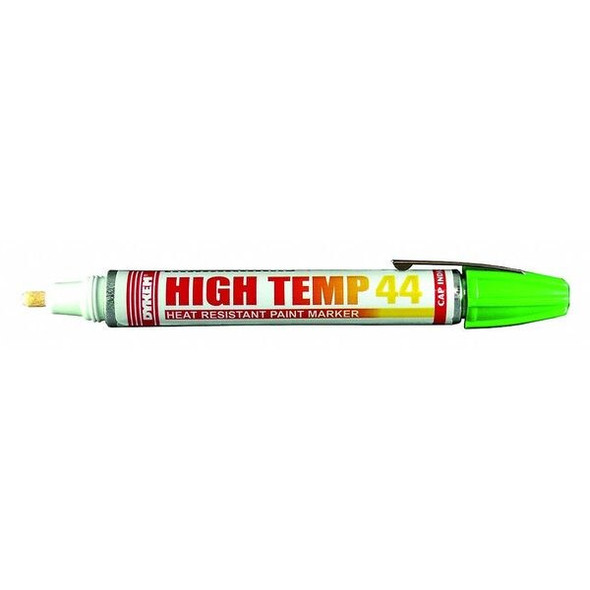 Dykem Industrial Marker, Medium Tip, Green Color Family, Paint 44266