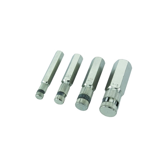 Internal Pipe Wrench Sets, 3/8 in; 1/2 in; 3/4 in; 1 in