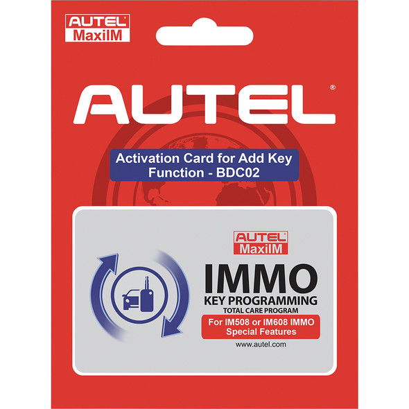 BMW G-chassis 1-yr software update card for IM508 and IM608 series tablets IMMO1YRUP