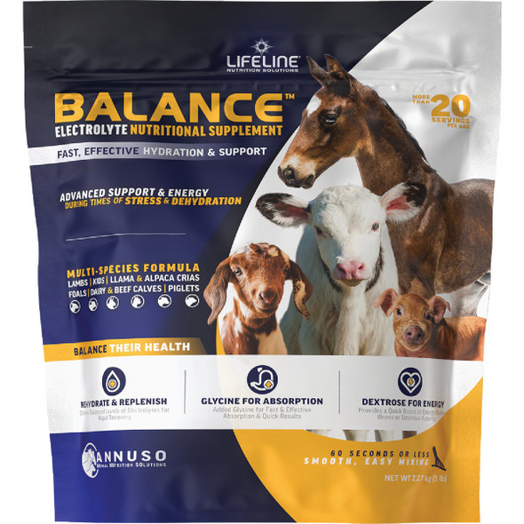 LifeLIne Balance 5 Lb. Multi-Species Electrolyte Nutritional Supplement 49882
