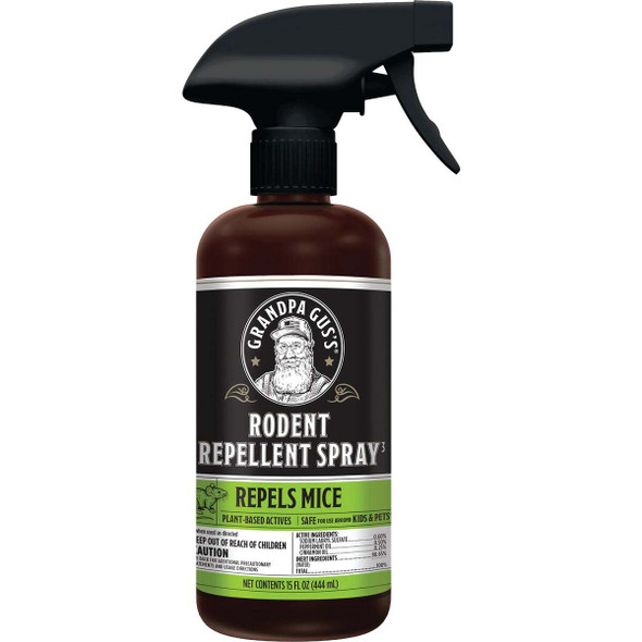 Grandpa Gus's 15 Oz. Ready To Use All Natural Rodent Repellent Spray GSB-15-6