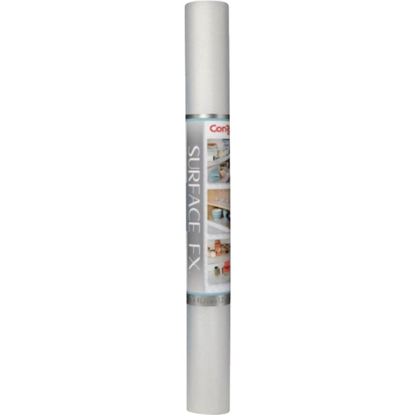 Con-Tact 18 In. x 4 Ft. Clear Petite Diamond Non-Adhesive Premium Shelf Liner