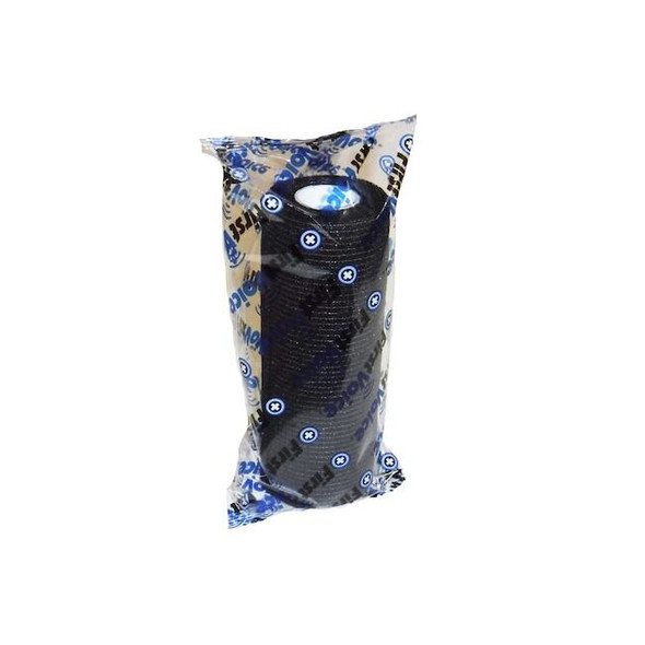 First Voice Self-Adhesive Bandage, 5" x 5yds (4-Pack), Black TS-3192-4B
