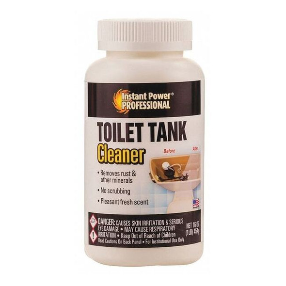 Instant Power Professional Toilet and Urinal Cleaner,Clear,1 lb. 8810