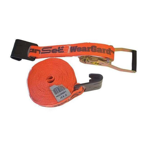 Spanset Tie-Down Strap,Ratchet,27ft x 2In,4000lb 12R27FH