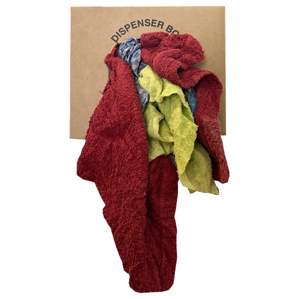 FyterTech Spillfyer™ Mixed Color Cut Terry Reclaimed Towels