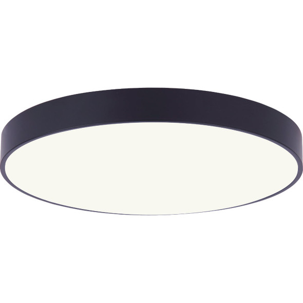 Canarm 8 In. Black Edgeless LED Disc Light Fixture DL-8F-15WS-BK-C