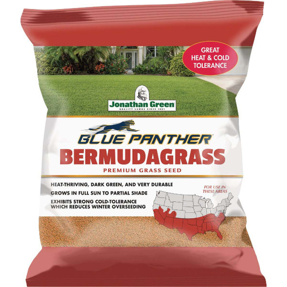 Jonathan Green Blue Panther Bermudagrass 4 Lb. Grass Seed 10354