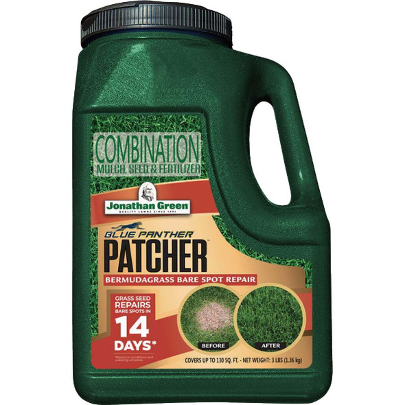 Jonathan Green Blue Panther Bermudagrass Patcher 3 Lb. Grass Seed 10351