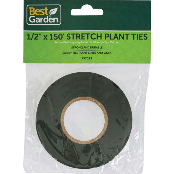 Best Garden 1/2 In. W. x 150 Ft. L. Stretch Plant Tie GT012-757023