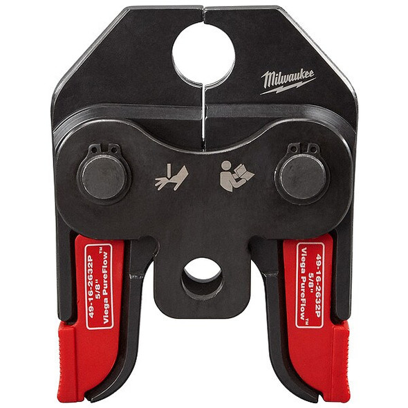 Milwaukee Tool Press Jaw,PEX,5/8 in Pipe 49-16-2632P Milwaukee Tool Press Jaw,PEX,5/8 in Pipe 49-16-2632P