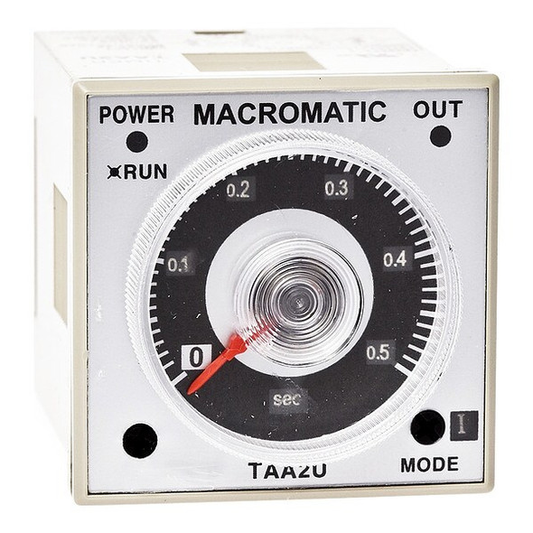 Time Delay Relay, Octal, 6 Functions 100 to 240V DC, 24 to 240V AC, DPDT