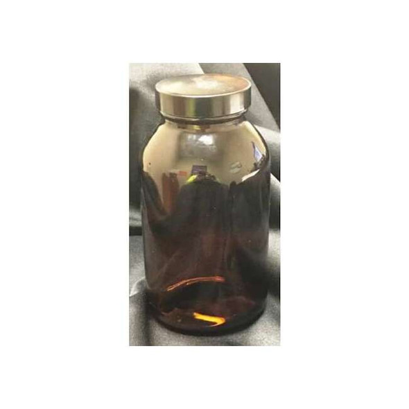 Safety Coated Bottle,76mm H,2 oz.,PK24 (Formerly Lab Safety Supply)