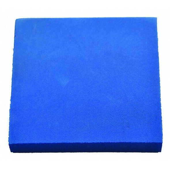 Foam Sheet, Crosslink, 48 in W, 48 in L, 3/8 in Thick, Blue