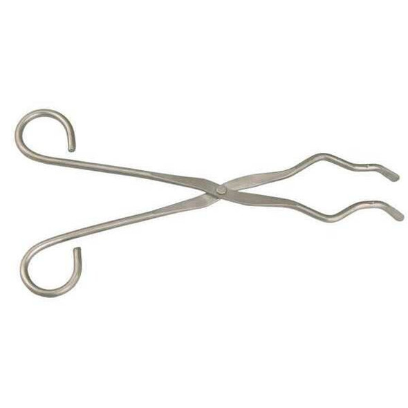 Manufacturer Varies Crucible Tongs,9 1/2in L,SS 787-102 Manufacturer Varies Crucible Tongs,9 1/2in L,SS 787-102