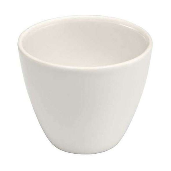 Chemglass Crucible,Porcelain,40 mm Dia,White CG-1882-03