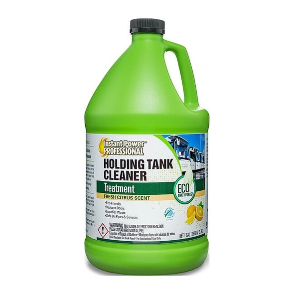 Holding Tank Cleaner And Treatment, 1 Gal Jug, Liquid, Clear Orange