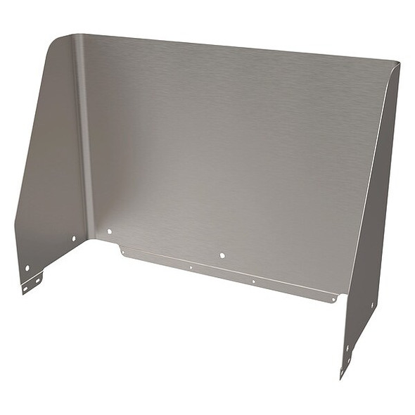 Acorn Controls Splash Guard, SS, Silver PS1000-SG