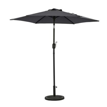 Island Umbrella Hexagon Umbrella Slate Grey NU6827
