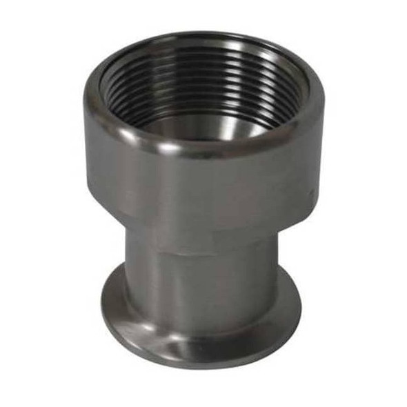 Manufacturer Varies 2-1/2" Clamp x FNPT T316L SS Female Adapter EG22-6L2.5