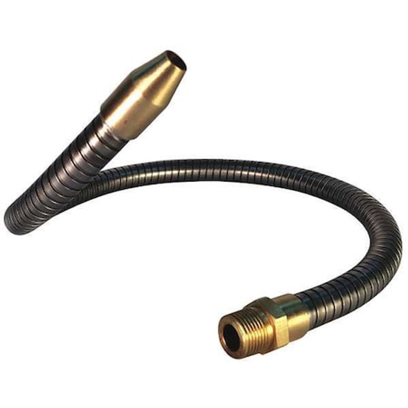 Sealflex Coolant Hose, 3/8 in.Pipe, 12 in.L, Gray 06-12-M-N