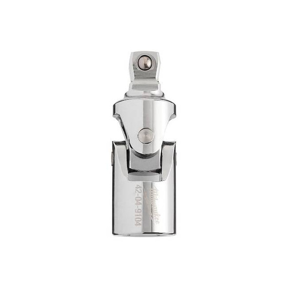 Milwaukee Tool Flex Socket Adapter,Chrome Finish,SAE 42-04-9104