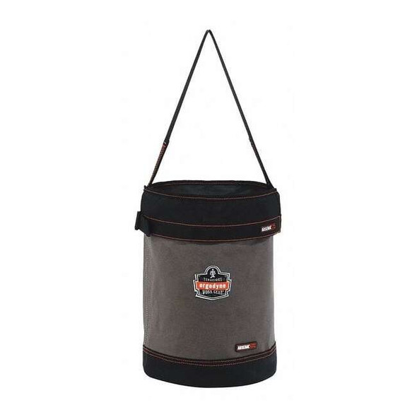 Ergodyne Bucket Bag, Gray, Canvas, 0 Pockets 5930T