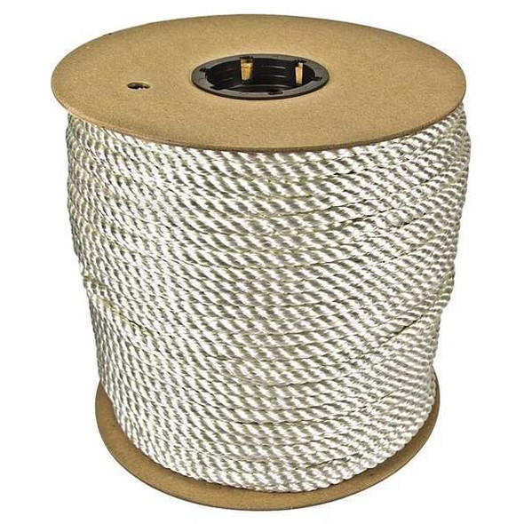 Manufacturer Varies Rope, 600ft, Wht, 1200lb., Nylon 530240-00600